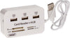 Lettore Di Schede Carte + Hub Usb 2.0 3 Porte Usb Slot Ms Sd Mmc Tf M2 Q-h02 Elettronica/Informatica/Accessori/USB Hub Trade Shop italia - Napoli, Commerciovirtuoso.it