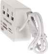 Lettore Di Schede Carte + Hub Usb 2.0 3 Porte Usb Slot Ms Sd Mmc Tf M2 Q-h02 Elettronica/Informatica/Accessori/USB Hub Trade Shop italia - Napoli, Commerciovirtuoso.it