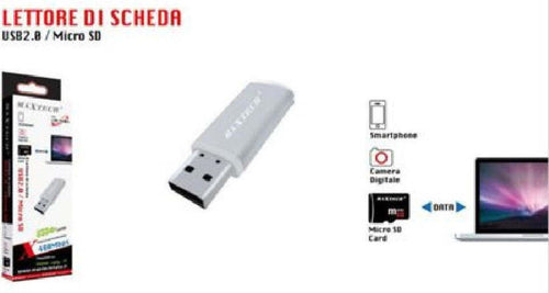 Lettore Di Schede Di Memoria Usb 2.0 Micro Sd Adattatore Per Pc 480mbps Lto-sm03 Informatica e Videogiochi > Archiviazione Dati > Lettori Schede Memoria Trade Shop italia - Napoli, Commerciovirtuoso.it