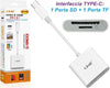 Lettore-Di-Schede-Memory-Card-Otg-2in1-Interfaccia-Type-c-Con-Porte-Sd/tf-Ith499