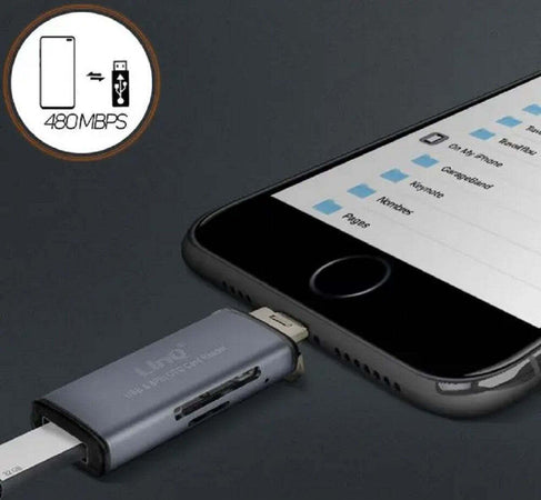 Lettore Di Schede Sd Micro-sd 2in1 Lightning Usb Maschio Otg Usb Femmina Otg802 Elettronica/Cellulari e accessori/Accessori/Cavi e adattatori/Cavi Lightning Trade Shop italia - Napoli, Commerciovirtuoso.it