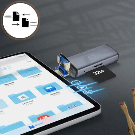 Lettore Di Schede Sd Micro-sd 2in1 Lightning Usb Maschio Otg Usb Femmina Otg802 Elettronica/Cellulari e accessori/Accessori/Cavi e adattatori/Cavi Lightning Trade Shop italia - Napoli, Commerciovirtuoso.it