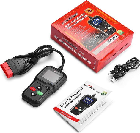 LETTORE OBD KONNWEI KW680 SCANNER CODICI AUTO DIAGNOSTICA TESTER ANALISI OBD2II  Trade Shop italia - Napoli, Commerciovirtuoso.it