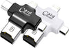 Lettore Schede 4 In 1 Microsd Android Ios Windows Pc Card Reader Fat32 Bianco Elettronica/Informatica/Accessori/Accessori per schede di memoria/Lettori schede di memoria esterni Trade Shop italia - Napoli, Commerciovirtuoso.it