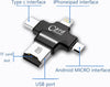 Lettore Schede 4 In 1 Microsd Android Ios Windows Pc Card Reader Fat32 Bianco Elettronica/Informatica/Accessori/Accessori per schede di memoria/Lettori schede di memoria esterni Trade Shop italia - Napoli, Commerciovirtuoso.it