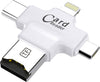 Lettore Schede 4 In 1 Microsd Android Ios Windows Pc Card Reader Fat32 Bianco Elettronica/Informatica/Accessori/Accessori per schede di memoria/Lettori schede di memoria esterni Trade Shop italia - Napoli, Commerciovirtuoso.it