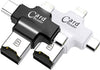Lettore-Schede-4-In-1-Microsd-Android-Ios-Windows-Pc-Card-Reader-Fat32-Bianco