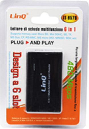 Lettore Schede Di Memoria Memory Card 6in1 Sd Tf Micro Sd Rs-mmc It-h578 Esterno Elettronica/Informatica/Accessori/Accessori per schede di memoria/Lettori schede di memoria esterni Trade Shop italia - Napoli, Commerciovirtuoso.it
