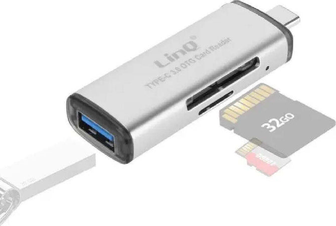 Lettore Schede Sd/micro-sd Connettore Type-c Funzione Otg Con Usb Femmina Tpc516 Elettronica/Informatica/Accessori/Adattatori/Adattatori USB a USB Trade Shop italia - Napoli, Commerciovirtuoso.it