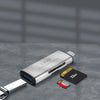 Lettore Schede Sd/micro-sd Connettore Type-c Funzione Otg Con Usb Femmina Tpc516 Elettronica/Informatica/Accessori/Adattatori/Adattatori USB a USB Trade Shop italia - Napoli, Commerciovirtuoso.it