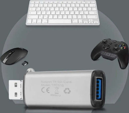 Lettore Schede Sd/micro-sd Connettore Type-c Funzione Otg Con Usb Femmina Tpc516 Elettronica/Informatica/Accessori/Adattatori/Adattatori USB a USB Trade Shop italia - Napoli, Commerciovirtuoso.it