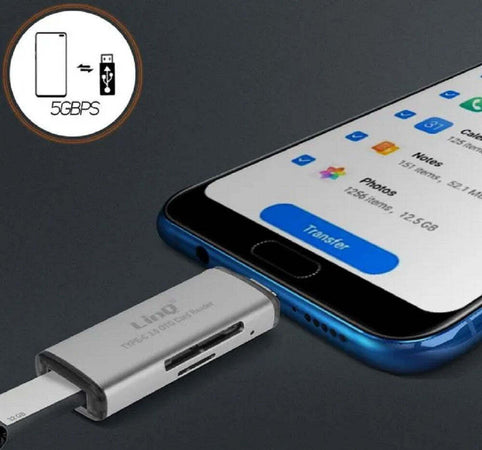 Lettore Schede Sd/micro-sd Connettore Type-c Funzione Otg Con Usb Femmina Tpc516 Elettronica/Informatica/Accessori/Adattatori/Adattatori USB a USB Trade Shop italia - Napoli, Commerciovirtuoso.it