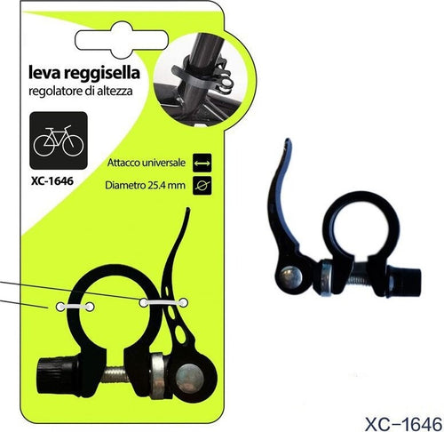 Leva Reggisella Con Regolatore Di Altezza Attacco Universale Bici 25,4mm Xc-1646 Sport e Tempo Libero > Ciclismo > Ricambi per Bici > Sport Trade Shop italia - Napoli, Commerciovirtuoso.it