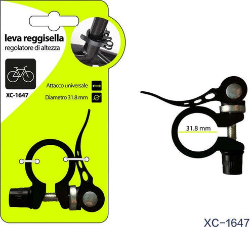 Leva Reggisella Con Regolatore Di Altezza Attacco Universale Bici 31.8mm Xc-1647 Sport e Tempo Libero > Ciclismo > Ricambi per Bici > Sport Trade Shop italia - Napoli, Commerciovirtuoso.it