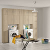 Elemento sopralzo da muro con 1 anta, mobile componibile Level 30 x h 43 cm
