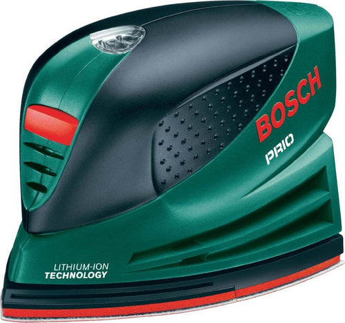 LEVIGATRICE A BATTERIA BOSCH PRIO Fai da te/Utensili elettrici e a mano/Utensili elettrici/Levigatrici/Levigatrici rotoorbitali Trade Shop italia - Napoli, Commerciovirtuoso.it