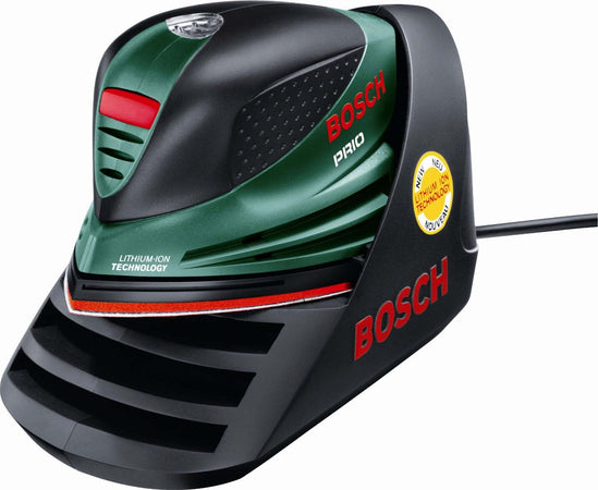 LEVIGATRICE A BATTERIA BOSCH PRIO Fai da te/Utensili elettrici e a mano/Utensili elettrici/Levigatrici/Levigatrici rotoorbitali Trade Shop italia - Napoli, Commerciovirtuoso.it