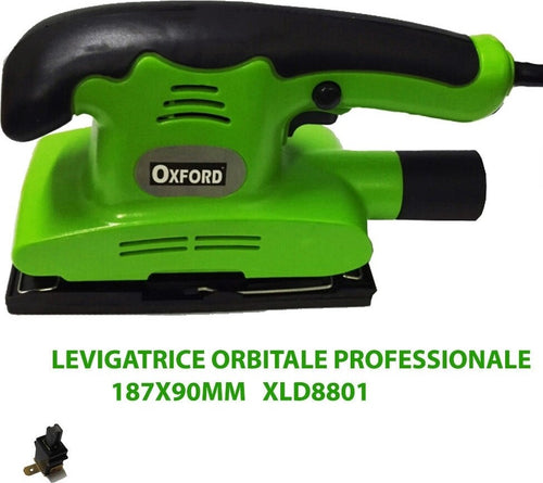 LEVIGATRICE ORBITALE 150W 187x90 MM CON ATTACCO PER ASPIRAZIONE POLVERE XLD8801 Fai da te/Utensili elettrici e a mano/Utensili elettrici/Levigatrici/Levigatrici rotoorbitali Trade Shop italia - Napoli, Commerciovirtuoso.it