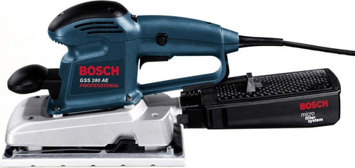 LEVIGATRICE ORBITALE BOSCH GSS 280 AE PROFESSIONALE CON MICROFILTRO 226x114mm Fai da te/Utensili elettrici e a mano/Utensili elettrici/Levigatrici/Levigatrici rotoorbitali Trade Shop italia - Napoli, Commerciovirtuoso.it