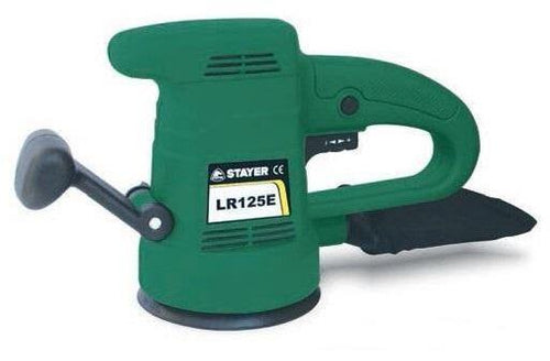 Levigatrice rotoorbitale 125mm 420W LR125E più 10 dischi OMAGGIO STAYER