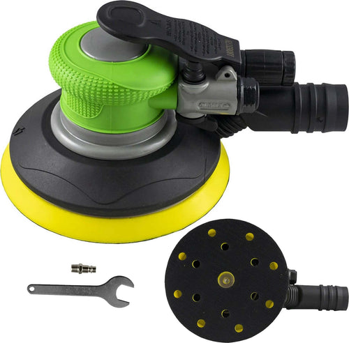 Levigatrice Rotorbitale Palmare Ad Aria Compressa Pneumatica 150mm Con Accessori Fai da te/Utensili elettrici e a mano/Utensili elettrici/Levigatrici/Levigatrici a disco Trade Shop italia - Napoli, Commerciovirtuoso.it
