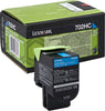 Lexmark - Toner - Ciano - 70C2HC0 - return program - 3.000 pag Elettronica/Informatica/Stampanti e accessori/Accessori per stampanti a inchiostro e laser/Cartucce d'inchiostro Eurocartuccia - Pavullo, Commerciovirtuoso.it