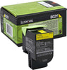 Lexmark - Toner - Giallo - 80C20Y0 - return program - 1.000 pag Elettronica/Informatica/Stampanti e accessori/Accessori per stampanti a inchiostro e laser/Cartucce d'inchiostro Eurocartuccia - Pavullo, Commerciovirtuoso.it