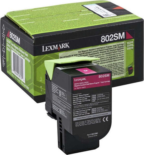 Lexmark - Toner - Magenta - 80C2SM0 - return program - 2.000 pag Elettronica/Informatica/Stampanti e accessori/Accessori per stampanti a inchiostro e laser/Cartucce d'inchiostro Eurocartuccia - Pavullo, Commerciovirtuoso.it