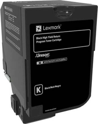 Lexmark - Toner - Nero - 74C2HK0 - return program - 20.000 pag Elettronica/Informatica/Stampanti e accessori/Accessori per stampanti a inchiostro e laser/Cartucce d'inchiostro Eurocartuccia - Pavullo, Commerciovirtuoso.it