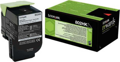 Lexmark - Toner - Nero - 80C2HK0 - return program - 4.000 pag Elettronica/Informatica/Stampanti e accessori/Accessori per stampanti a inchiostro e laser/Cartucce d'inchiostro Eurocartuccia - Pavullo, Commerciovirtuoso.it