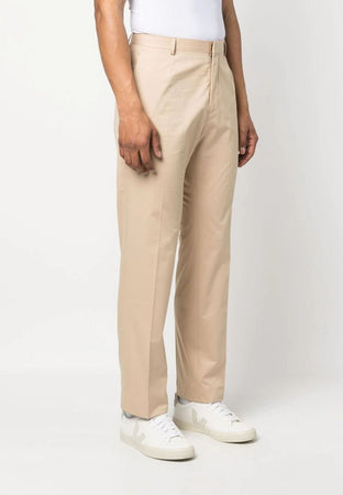 calvin klein PANTALONE cotton seacell straight pants da uomo
