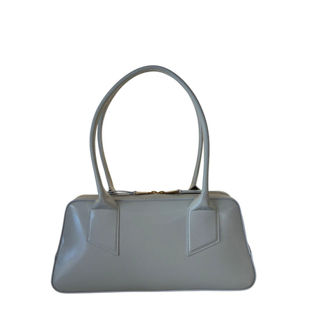 N°21 borse a spalla donna n21 - bauletto midi abrasivato - bianco da donna