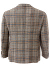 Lardini Giacca Check Tortora da uomo