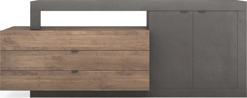 LIBERTY---madia-di-design-moderno-Antracite-cm-199-x-82-x-42-h-Milani-Home