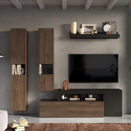 LIBERTY---parete-attrezzata-moderna-Antracite-Milani-Home