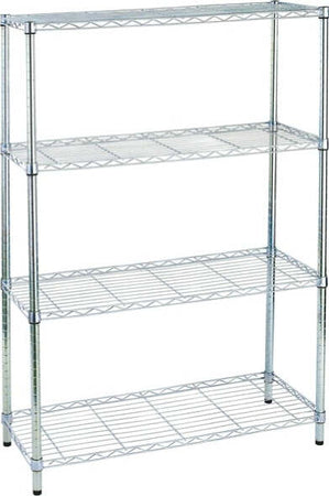 Libreria Archimede Light - 4 ripiani - acciaio cromato - 36x90x137 cm - Serena Group Fai da te/Organizzazione casa e magazzini/Scaffalature Eurocartuccia - Pavullo, Commerciovirtuoso.it