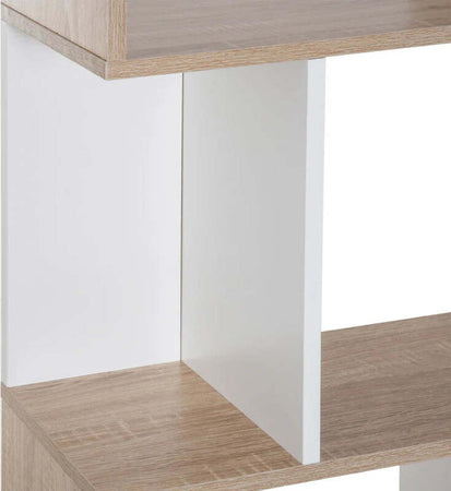 Libreria-di-Design-Scaffale-Ufficio-Legno-Moderna-4-Ripiani-60×24×148cm-TY9833-451TY9