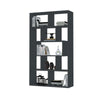 Libreria Face grigio cemento 90x30x170H cm