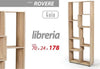 Libreria-H178x70x24-Cm-Ripiani-Legno-Rovere-Mobile-Scaffale-Moderno-Gaia-770722