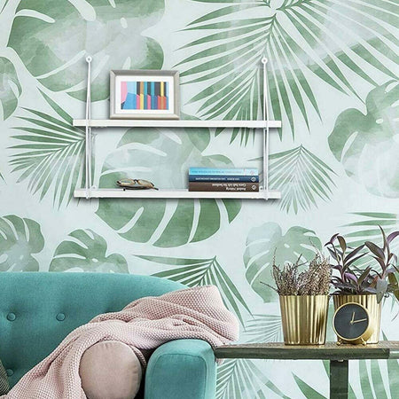 Libreria Mensole Scaffale Parete Design Moderna Legno Metallo 2 Ripiani Bianco Casa, arredamento e bricolage > Arredamento > Mobili e Accessori Trade Shop italia - Napoli, Commerciovirtuoso.it