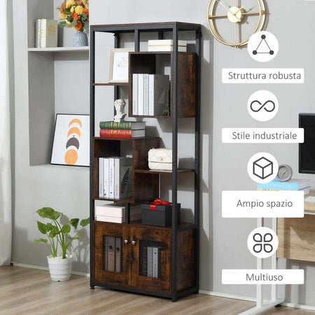 libreria-mobile-porta-dischi-scaffale-libri-marrone-libreria-da-parete-muro-grande-design-moderno-in-noce-per-soggiorno-salotto-ufficio-studio-67B836-3885FF