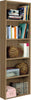 Libreria moderna in legno 5 ripiani per ufficio e cameretta h 175 cm Made in Italy Casa e cucina/Arredamento/Studio/Mobiletti e credenze/Librerie Decor Space - Altamura, Commerciovirtuoso.it