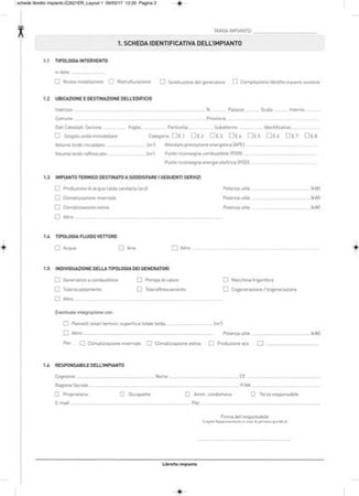 Libretto impianto climatizzazione Emilia Romagna - 297 x 210mm - 48 fogli - Edipro Cancelleria e prodotti per ufficio/Archivio ufficio e accessori per scrivania/Modulistica e conservazione registri/Libri e registri contabili Eurocartuccia - Pavullo, Commerciovirtuoso.it