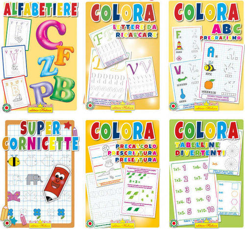 Libri-Da-Colorare-Assortiti-Didattica-di-Hedison-Editrice