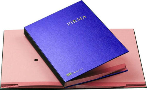 Libro firma - 14 intercalari rinforzati - 24x34 cm - blu - Fraschini Cancelleria e prodotti per ufficio/Archivio ufficio e accessori per scrivania/Modulistica e conservazione registri/Libri e registri contabili Eurocartuccia - Pavullo, Commerciovirtuoso.it