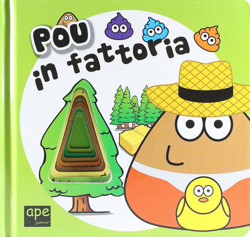 Libro Pou in fattoria - Ape Junior Libri/Libri per bambini e ragazzi/Primo apprendimento Liquidator Italia - Nicosia, Commerciovirtuoso.it