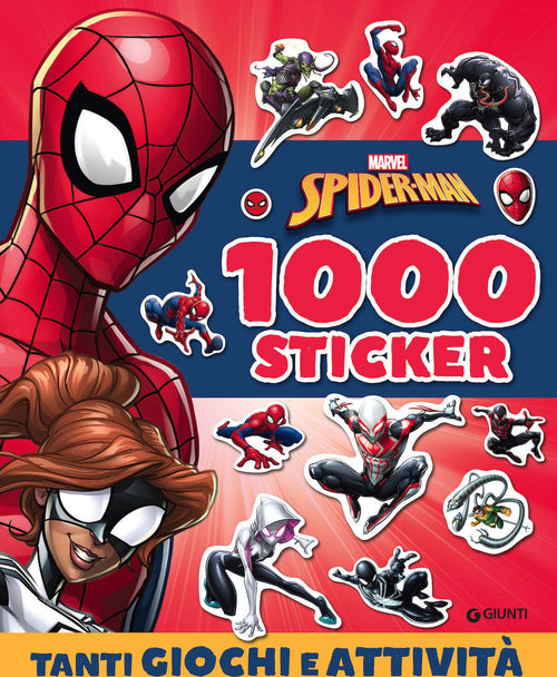 Libro-Spiderman-1000-stickers-Giunti