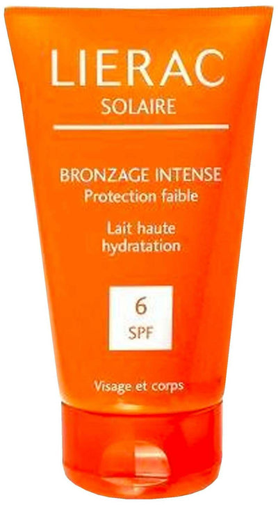 Lierac Solaire Bronzage Intense Spf 6 Viso E Corpo Latte Alta Idratazione
