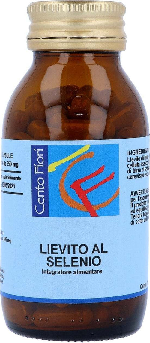 LIEVITO-SELENIO-integratore-alimentare-100-capsule-Cento-Fiori