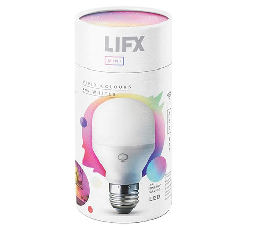 Lampadina LED Smart Multicolore da 800 lumen con WiFi LIFX Mini (E27)